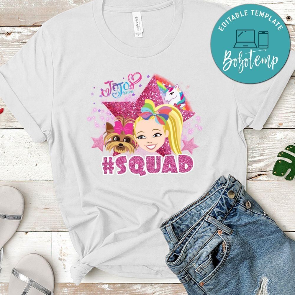 JoJo Siwa Squad T Shirt