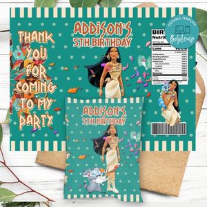 Pocahontas Chip Bag Digital File Instant Download