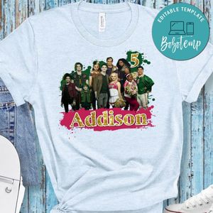 Custom Disney Zombies 2 Birthday Shirt for Kid