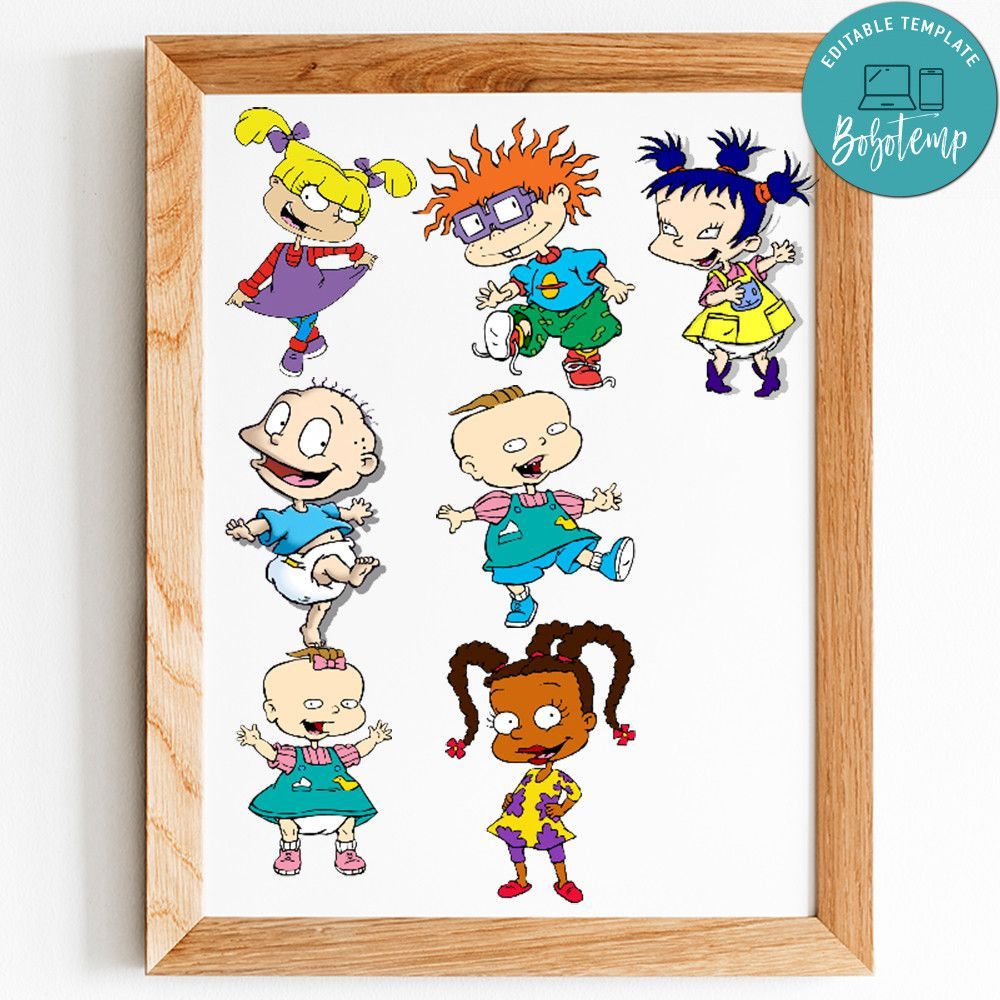 Rugrats centerpiece PNG files