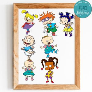Rugrats centerpiece PNG files
