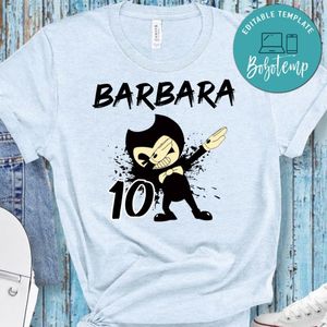 Custom Bendy And The Ink Machine Birthday Shirt for Kid