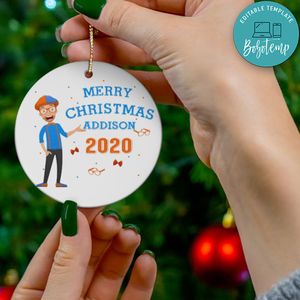 Blippi Christmas Ornament Gift
