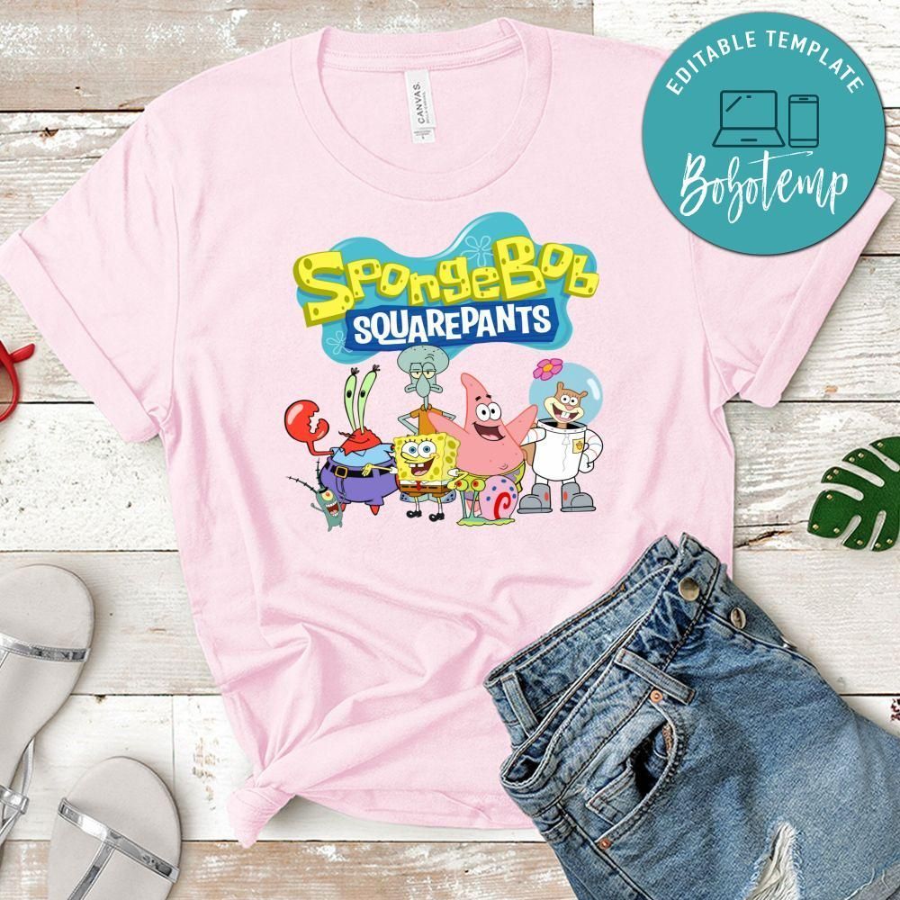 Spongerbob Funny T-Shirt