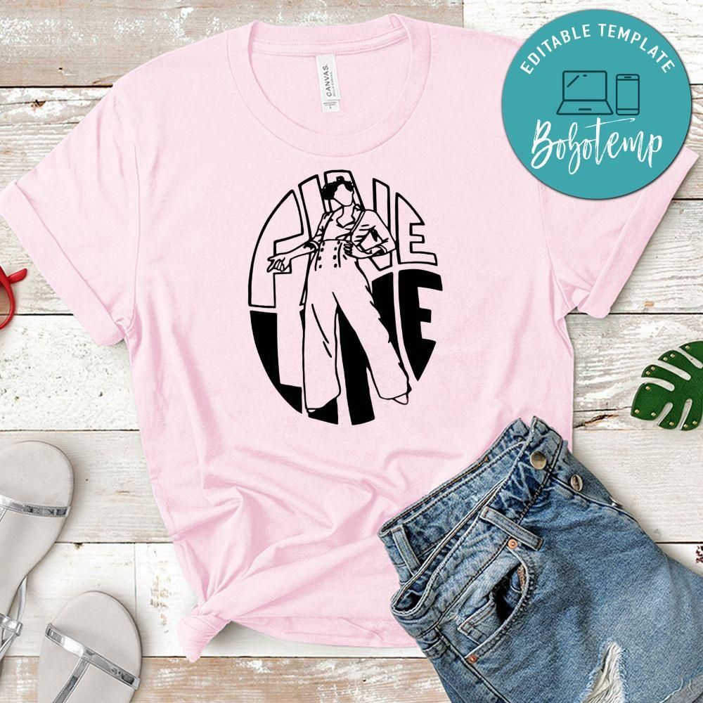 Fine Line Harry Styles Funny Gift PNG file template