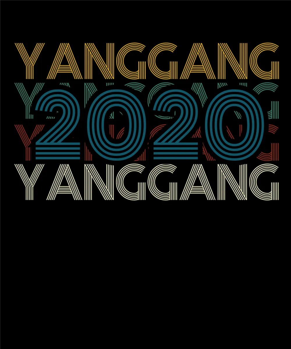 Yang Gang 2020 Presidential Usa Retro Vintage Andrew Yang Bobotemp