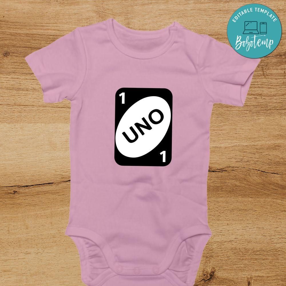 Uno First Birthday PNG file template