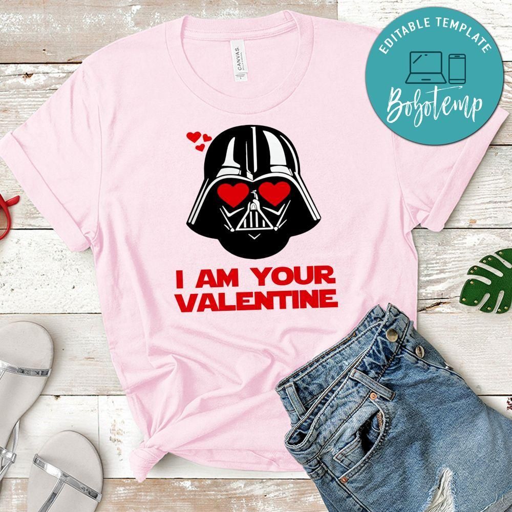 Darth Vader Valentine's Day Gift PNG file template