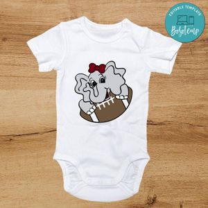 Elephant Girl Football PNG file template