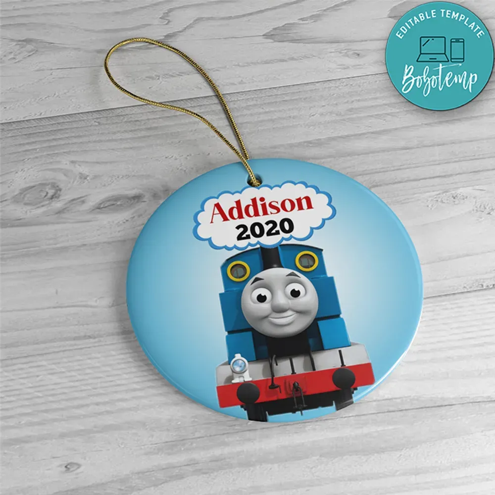 Thomas and Friends Christmas Acrylic Ornament Gift | Bobotemp