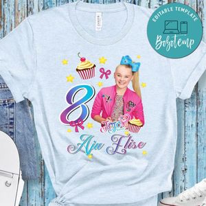 Custom Jojo Siwa Birthday Shirt for Kid