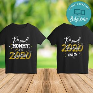 Printable Family Graduation Shirt Digital File Instant Download