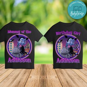 Printable Vampirina Custom Shirt Template Instant Download