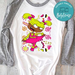 Melanin Angelica Rugrats Shirt PNG File Templates