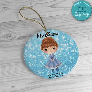 Anna Disney Frozen 2 Christmas Acrylic Ornament Gift