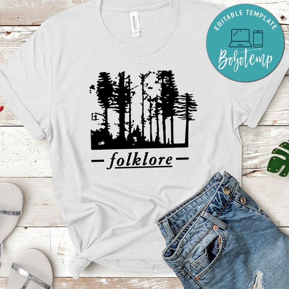 Folklore Album Inspired PNG file template