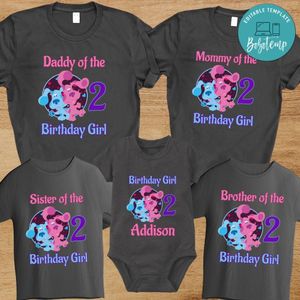 Blue's clues Family Birthday Party PNG file template