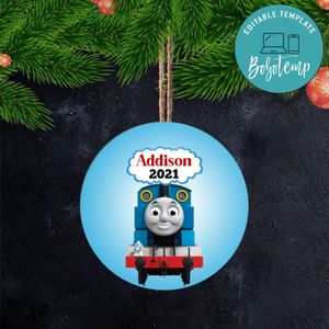 Thomas and Friends Christmas Wood Ornament Gift
