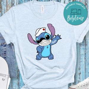 Cute Stitch Nurse Shirt
