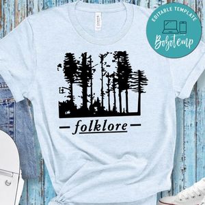 Folklore Album Inspired PNG file template