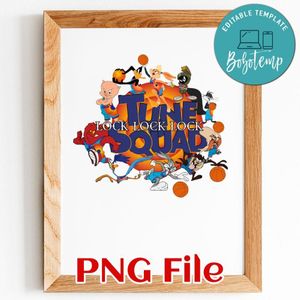Space Jam 2 Squad PNG file template