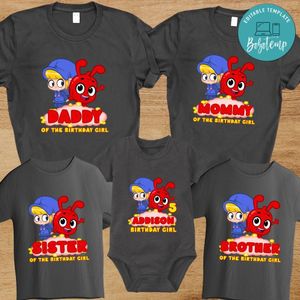 Morphle Birthday Family Trip Vacation T-Shirt