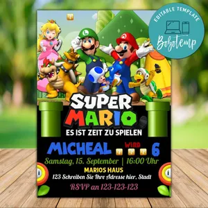 Druckbare Batman Comic Einladungsvorlage Sofortiger Download