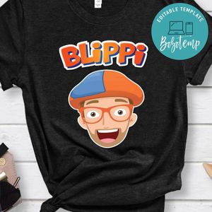 Blippi Cartoon Inspired T-Shirt for Toddler