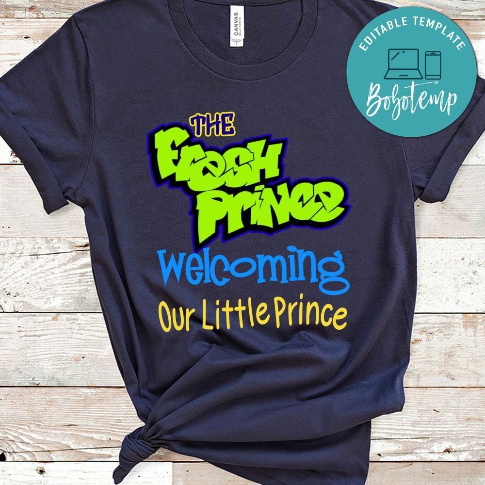 The Fresh Prince baby shower T-Shirt