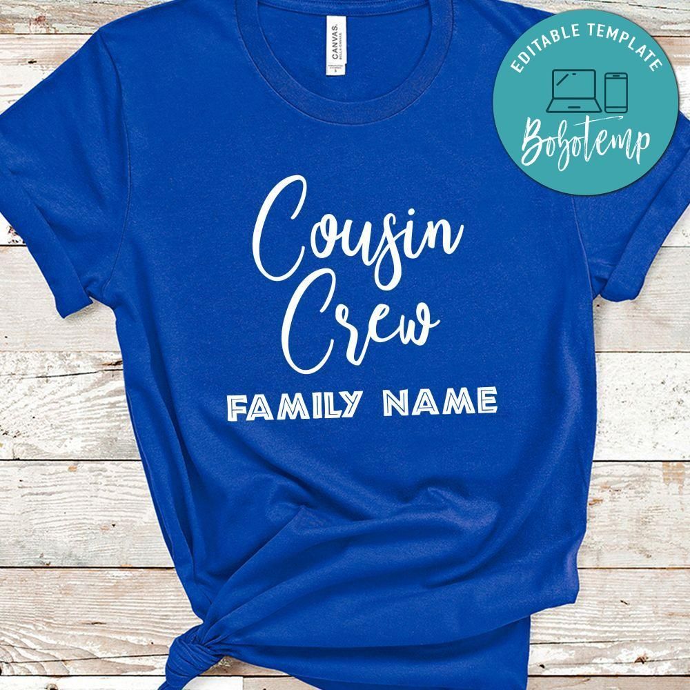 Cousin Crew Matching Cousin Shirt