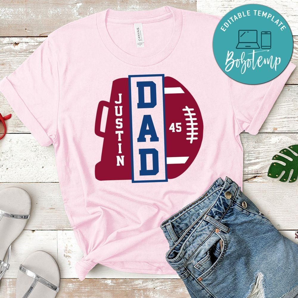 Football Cheer Dad T-Shirt