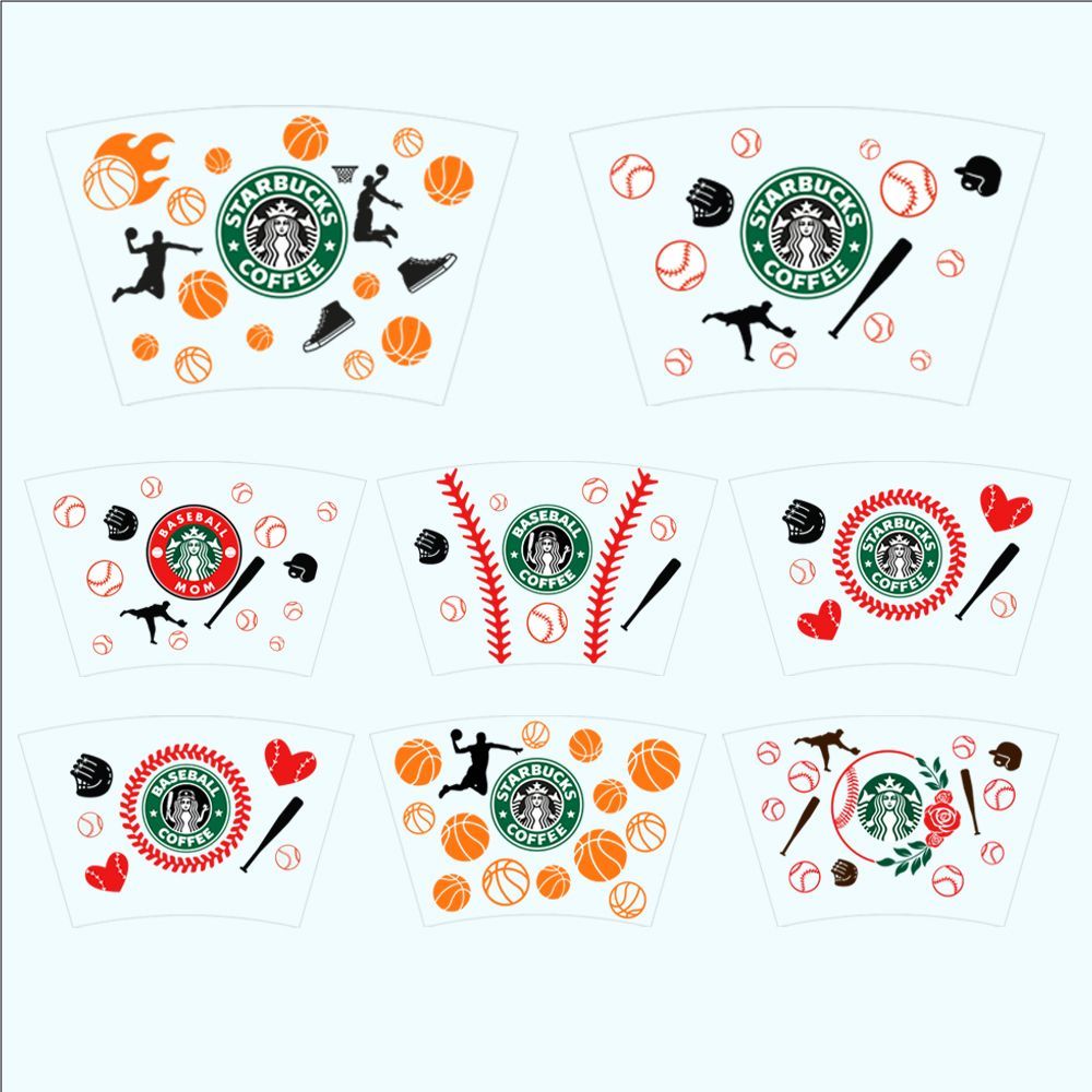350 Starbucks Wrap SVG Bundle Files for Cricut