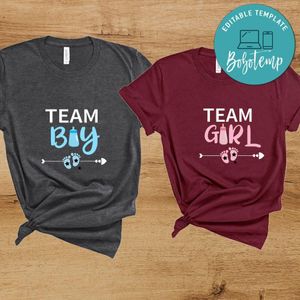 Family Gender Reveal Party PNG file template