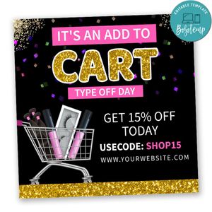 Add to cart Hair Flyer Customizable Template Instant Download