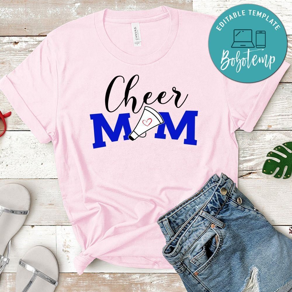 Cheer Mom Cheerleader T-Shirt