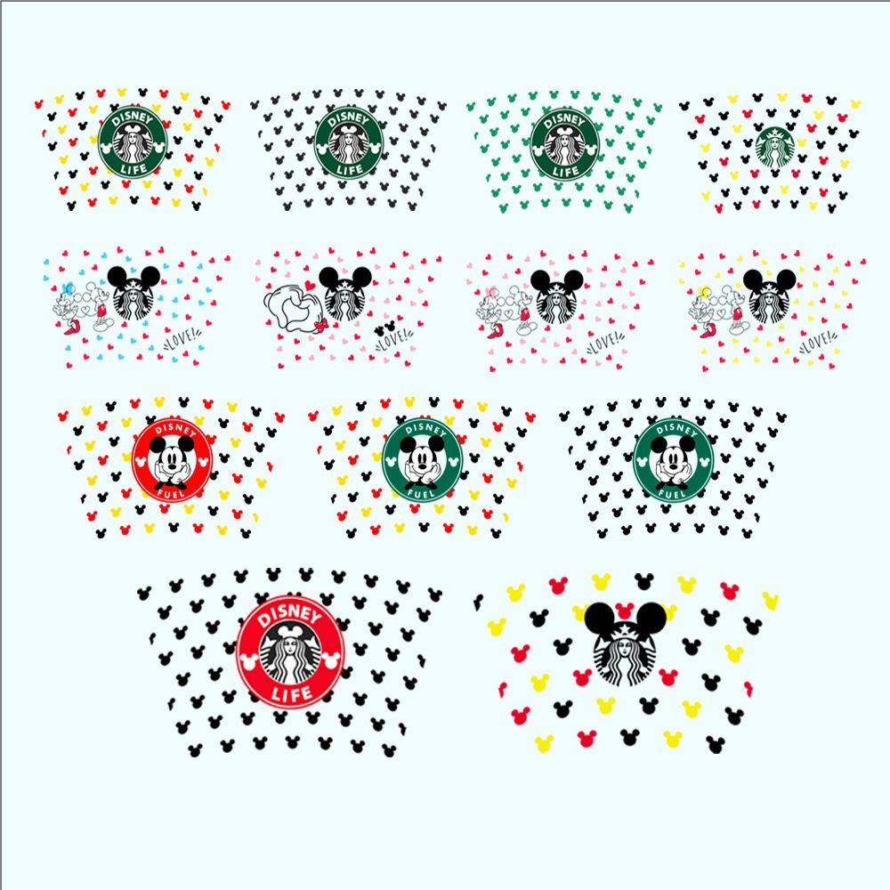 350 Starbucks Wrap SVG Bundle Files for Cricut