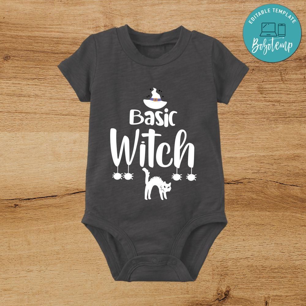 Basic Witch Baby Onesie