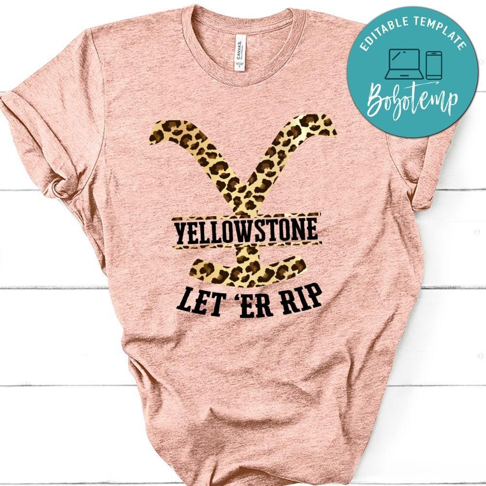Yellowstone Let ER Rip T-Shirt