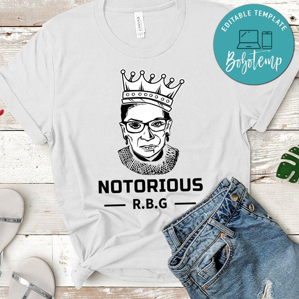 Ruth Bader Notorious RBG Shirt