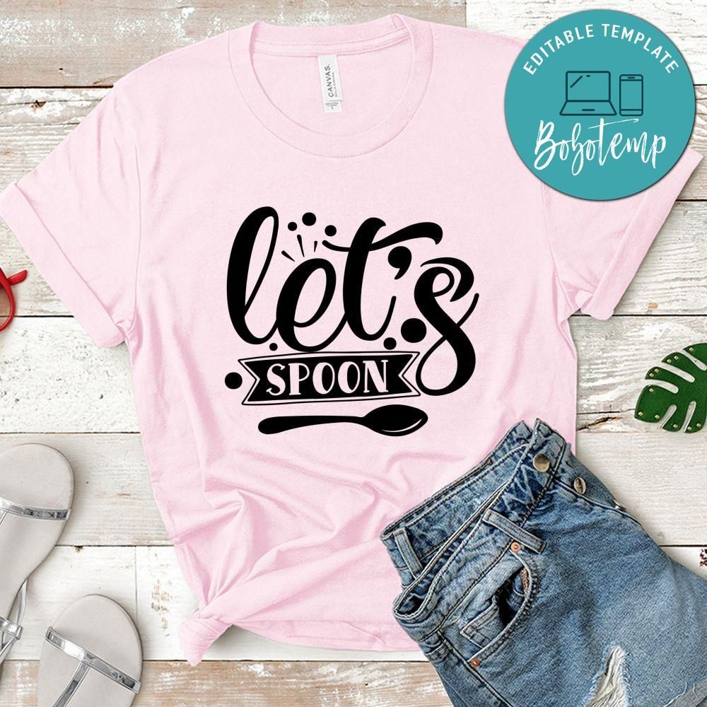 lets spoon Kitchen Shirt