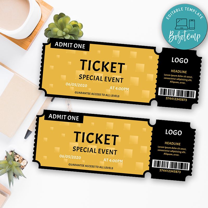 7 Best Images Of Avery Printable Event Tickets Avery Raffle Ticket 10 