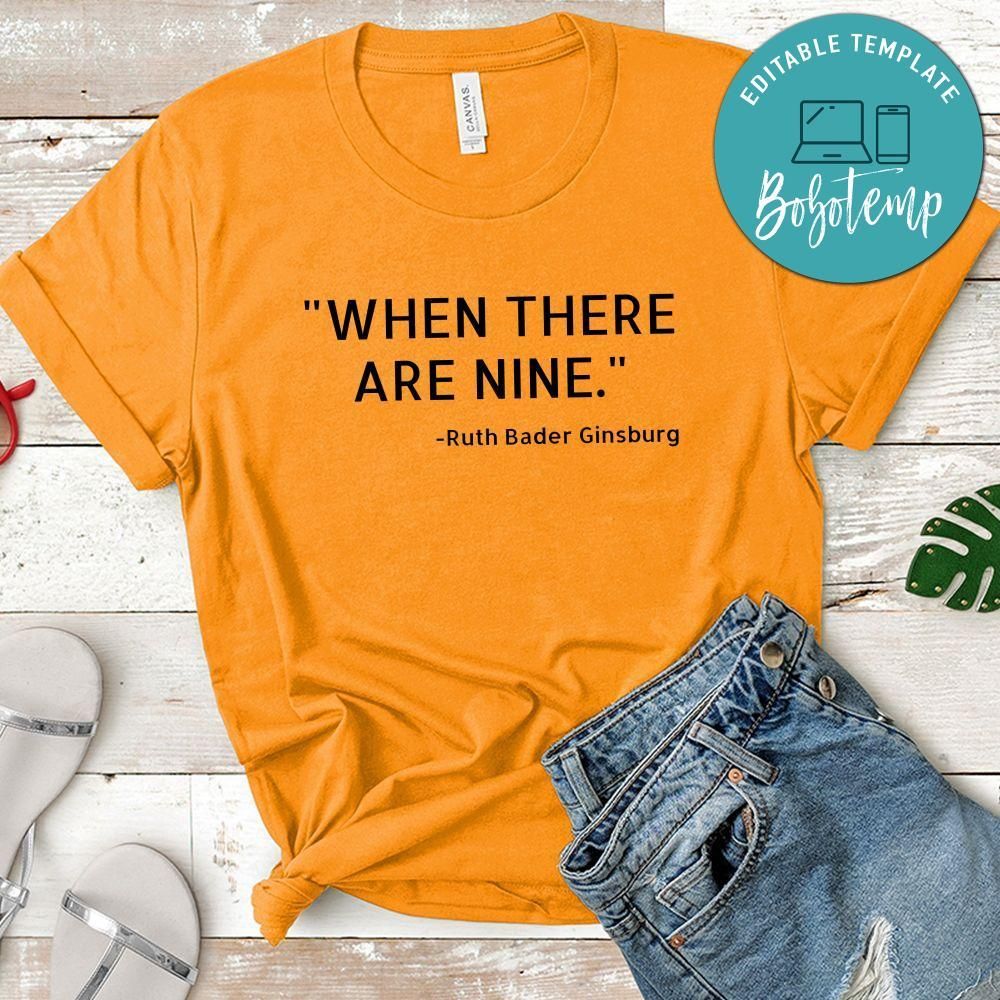 When There are Nine T-Shirt