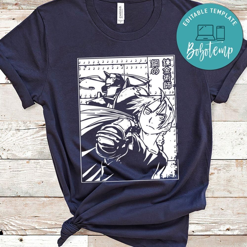 Fullmetal Alchemist Anime Inspired T-Shirt