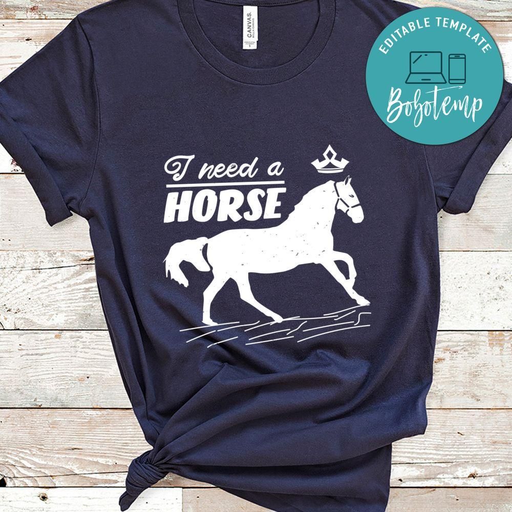 I need a horse T Shirt