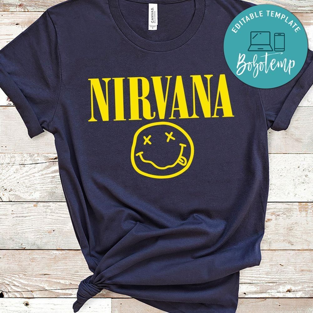 Smiley Face Nirvana T-Shirt