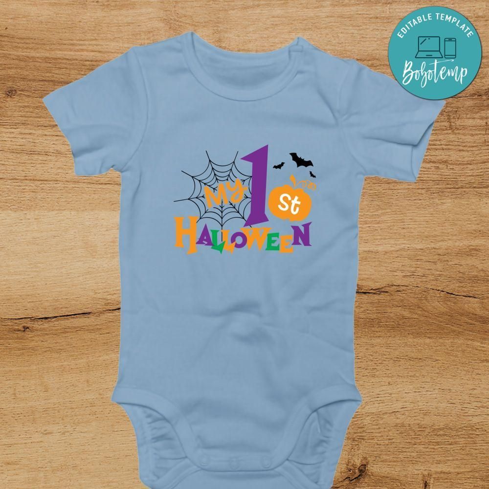 My 1st Halloween Birthday Onesie® - Halloween Birthday Boy Outfit 1st Birthday Shirt