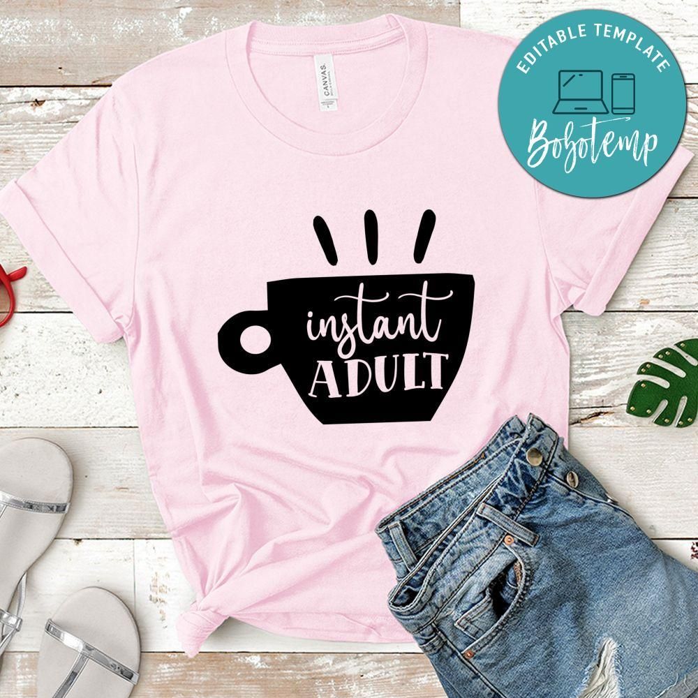 instant adult Kitchen Shirt