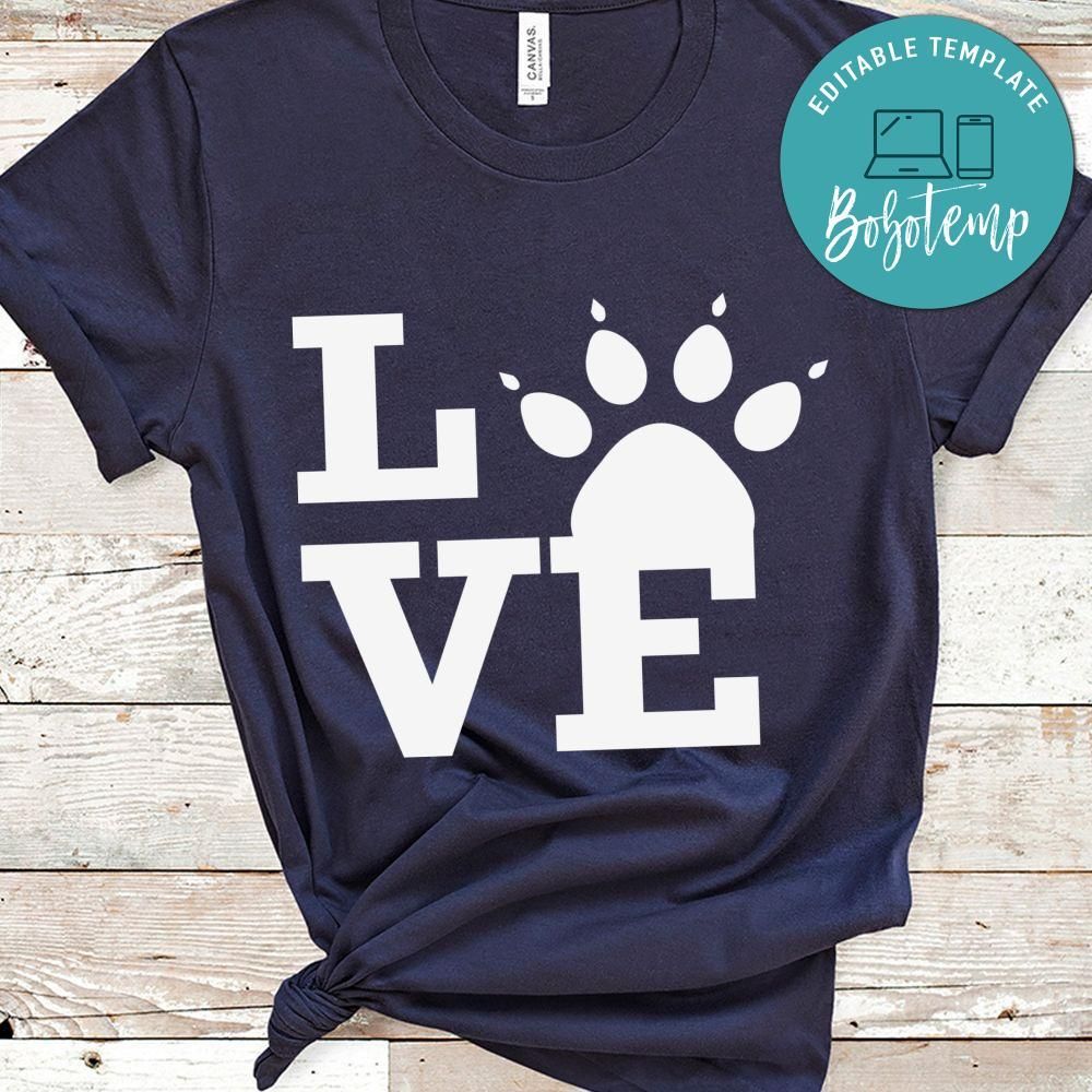 Love Dog Gift Shirt