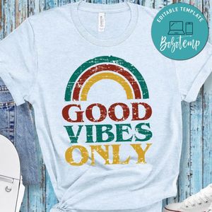 Good Vibes Shirt - Good Vibes Only Retro Vintage Shirt