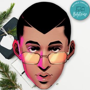 Bad Buuny Cut File Instant Download